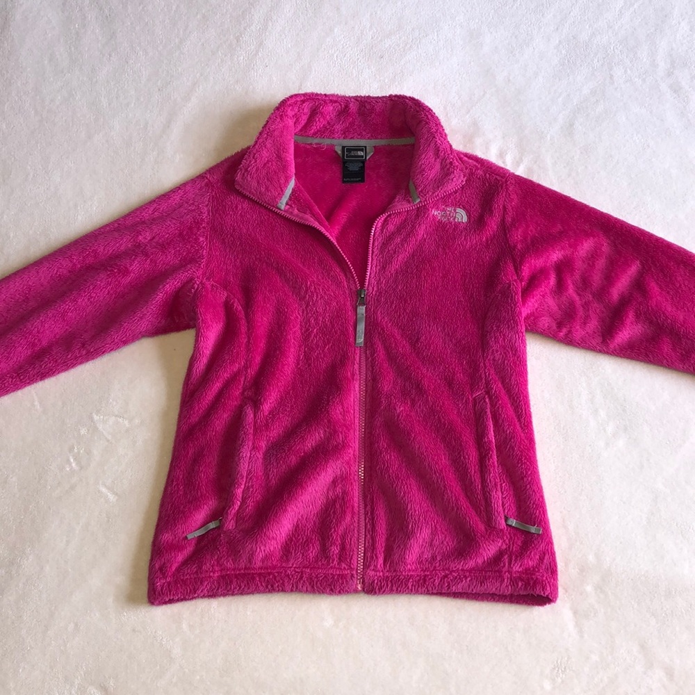 Northface fuzzy fleece jacket